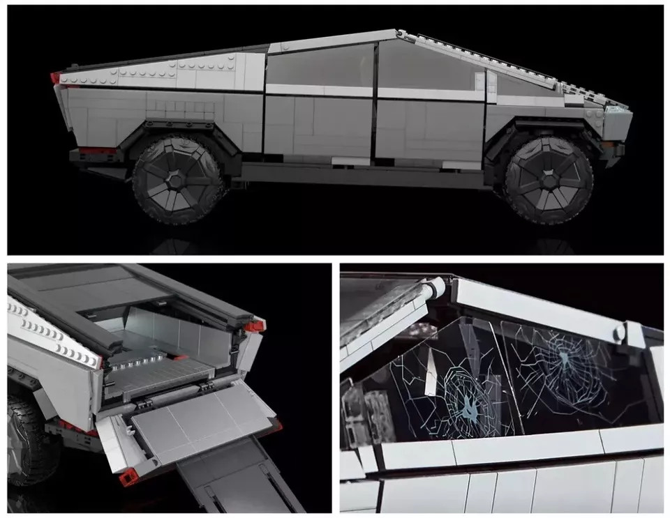 정품 테슬라 MEGA 싸이버트럭 레고 조립 세트 팝니다 이미지