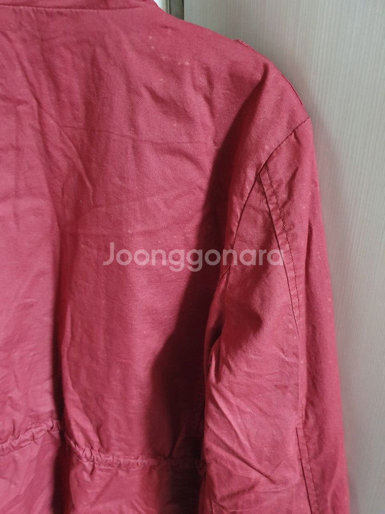 면 야상 자켓 Free 55 빈티지 사파리 점퍼 스트링--5