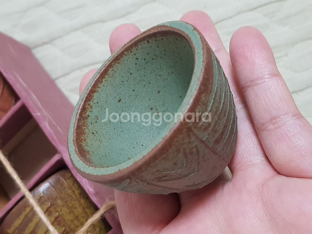 빈티지 찻잔 술잔 도자기잔 5p--3