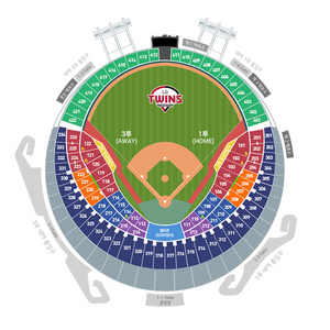 9/7 한화:LG 3루 외야그린석 416블록 (2연석)