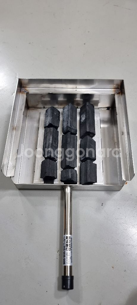 연탄 번개탄 대나무숯 참숯 야자숯 전용 올스텐 파워불판--6