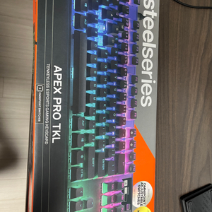 스틸시리즈 apex pro tkl