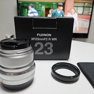 후지 fx23mm f2 r wr 실버