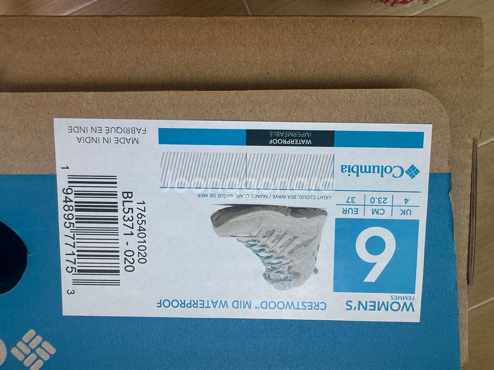 컬럼비아 크레스트 우드 230 새상품 등산화--2