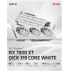 XFX 라데온 RX 7800XT QUICK 화이트