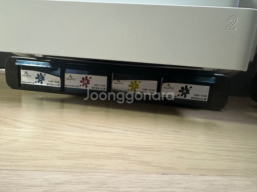 (무칩)복합기 HP 오피스젯프로7740 잉크 막힘--1