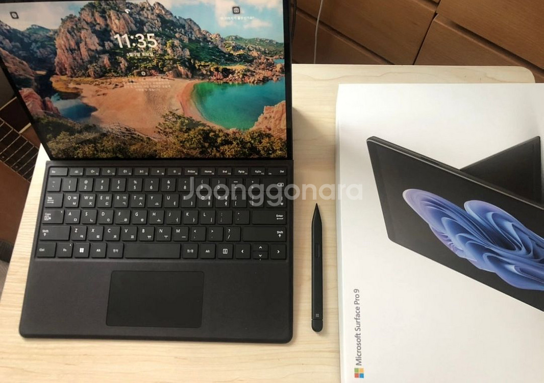 S급 서피스 프로9+키보드+슬림펜 i5 8GB 256--2