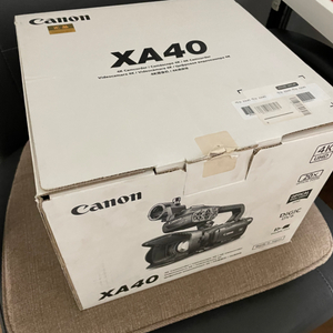 CANON XA40 4K 캠코더