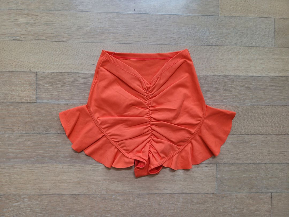 캘리스포츠 폴웨어 에일리쇼츠 폴댄스의상 하의 프릴 팬츠--1