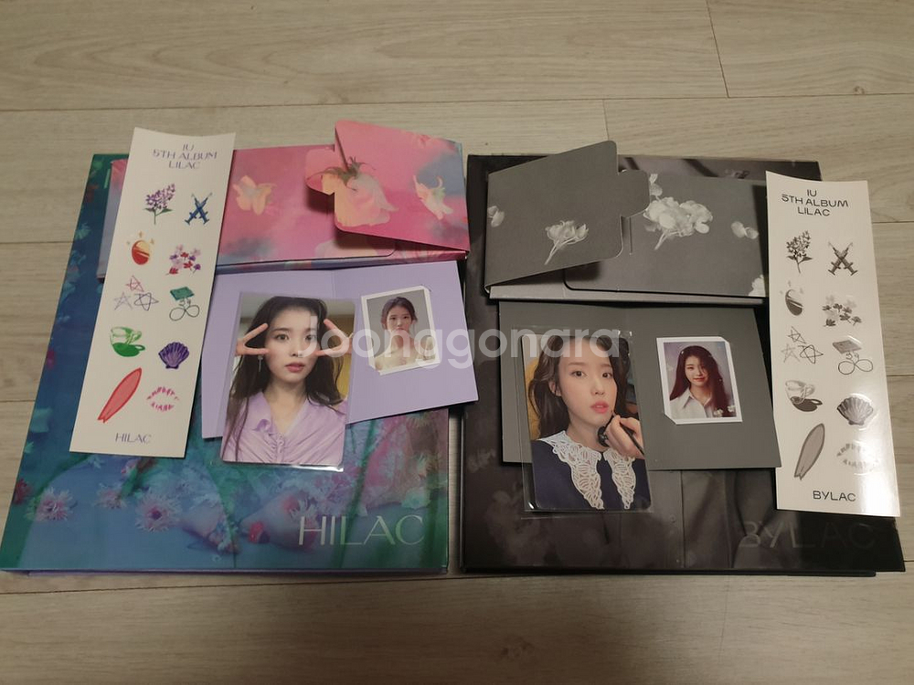아이유 라일락 하일락+바일락 개봉 앨범 일괄--1