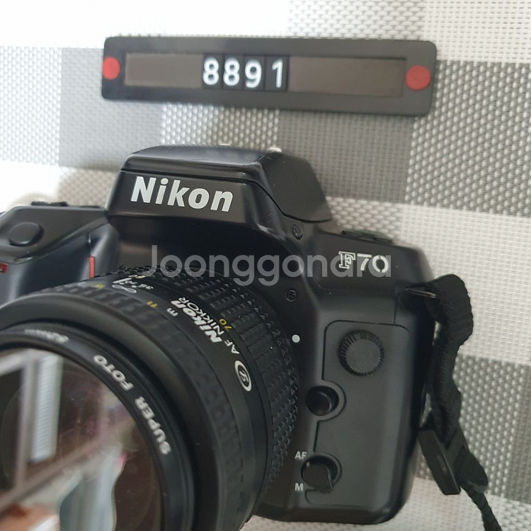 니콘 F 70 필름카메라 35-70 줌렌즈--1