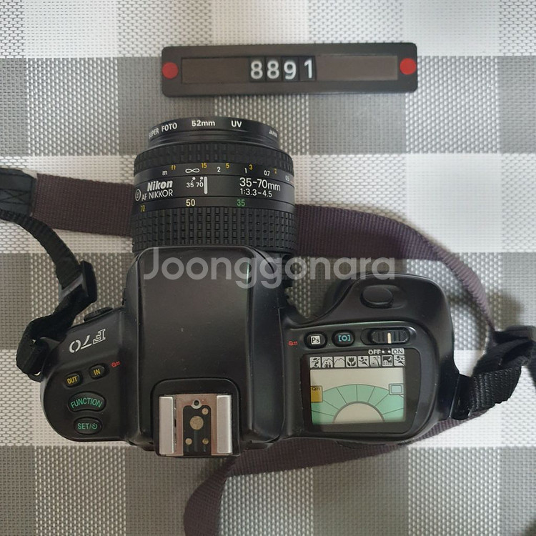 니콘 F 70 필름카메라 35-70 줌렌즈--2