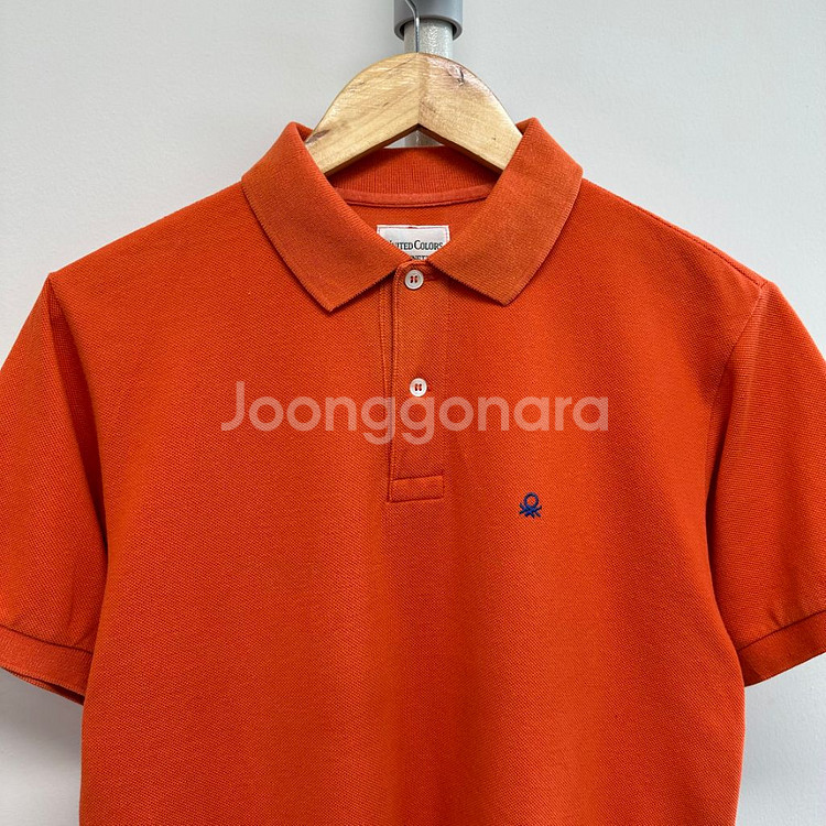 베네통 자수로고 카라티--1
