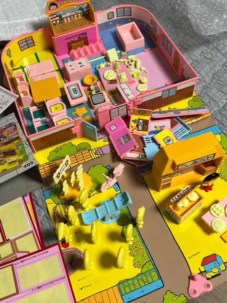 마루코는아홉살 하우스 고전완구고전장난감희귀피규어무료배송--2