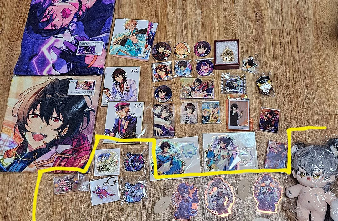 앙스타 중스타 랜박 아크릴 인형 누이 피규어 만쥬 파샤--5