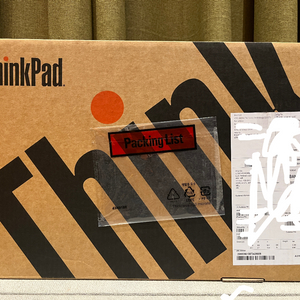 Thinkpad p16v Gen1 씽크패드 미개봉