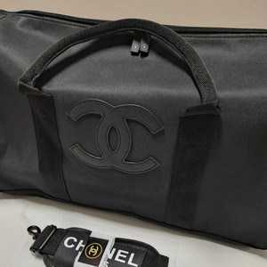 새제품 chanel 샤넬코스메틱 보스턴백여행가방 블랙