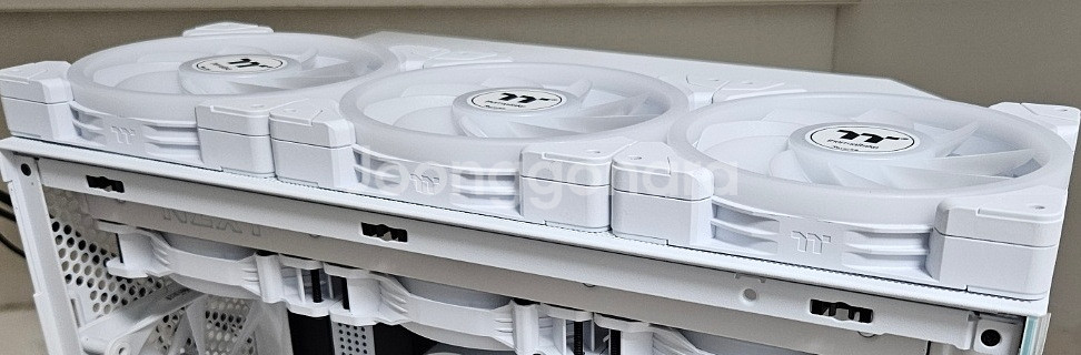 써멀테이크 swafan ex 14 argb 화이트--1