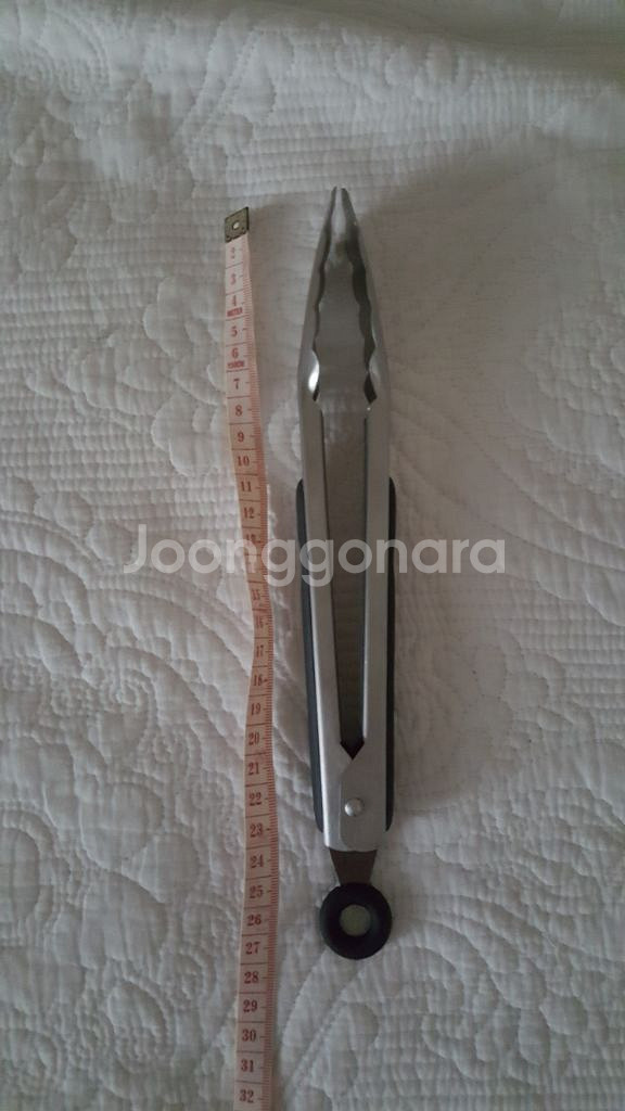 캠핑용 숯불 고기 집게--4