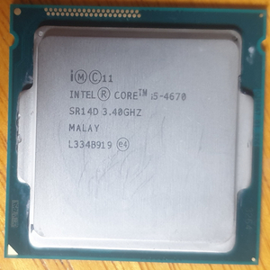 인텔 cpu i5 4670