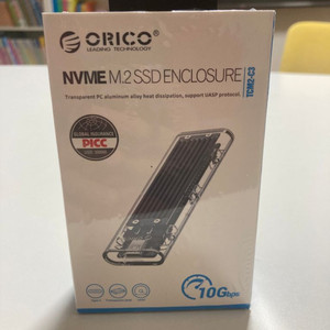 ORICO NVME M.2 SSD ENCLOSURE