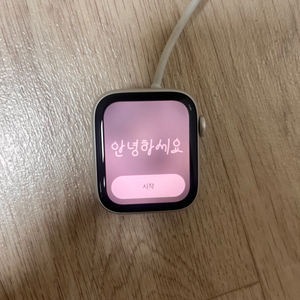 애플워치 se2 실버 44mm gps