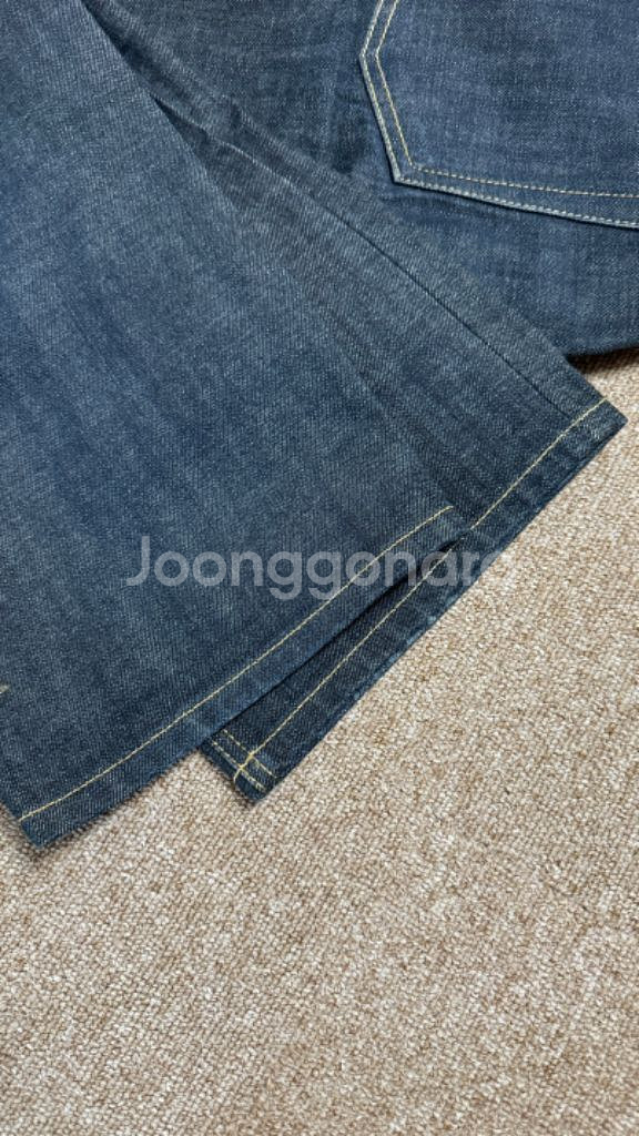 유니폼브릿지 셀비지 데님 딥인디고--3