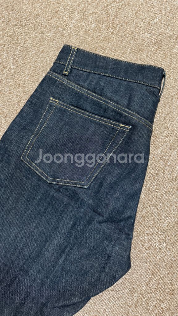 유니폼브릿지 셀비지 데님 딥인디고--2