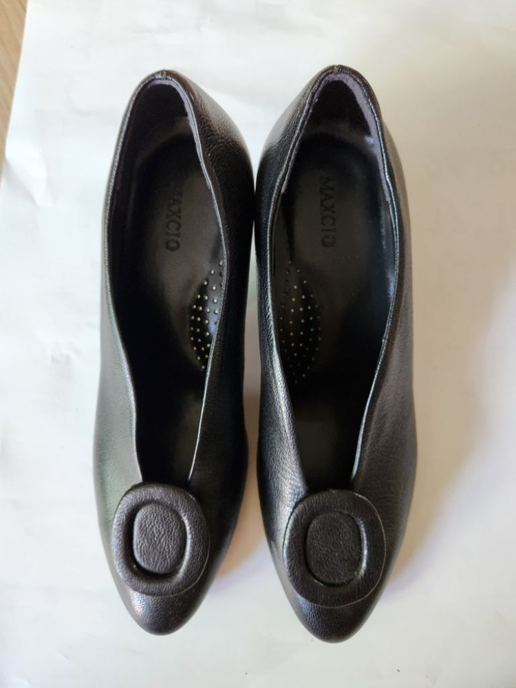 막스시오 여자검정구두 정장구두 230--1