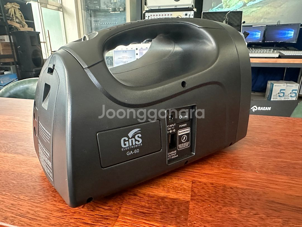 GNS/GA-60 충전형 스피커 무선마이크 포함--4