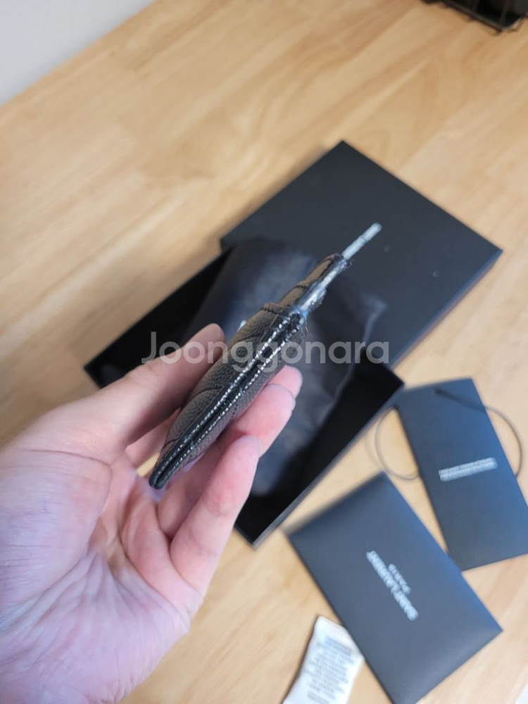 [정품]입생로랑 카드지갑--2