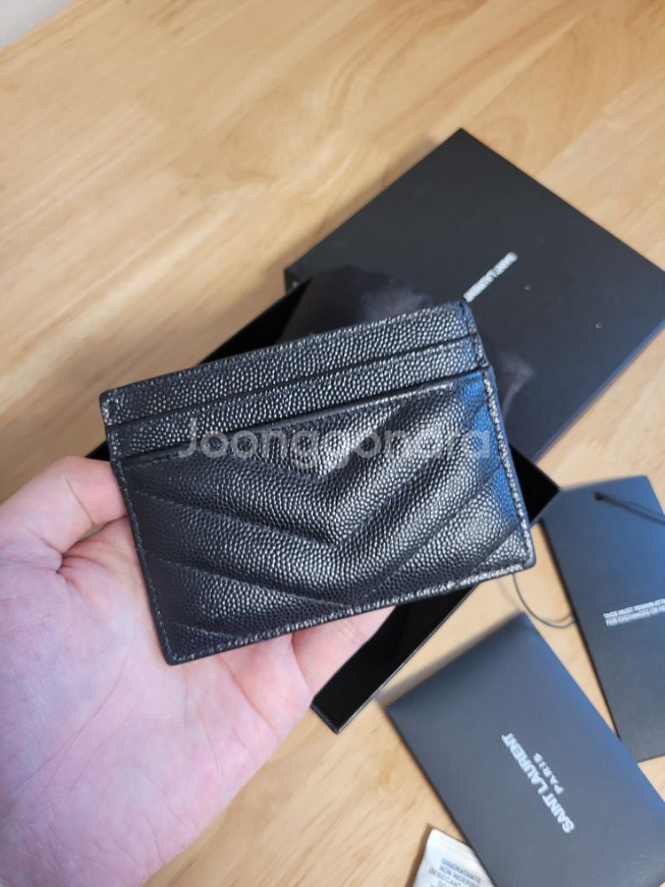 [정품]입생로랑 카드지갑--1