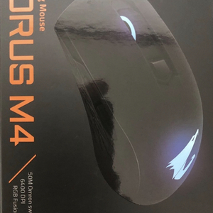 미개봉)기가바이트 AORUS M4 유선 마우스