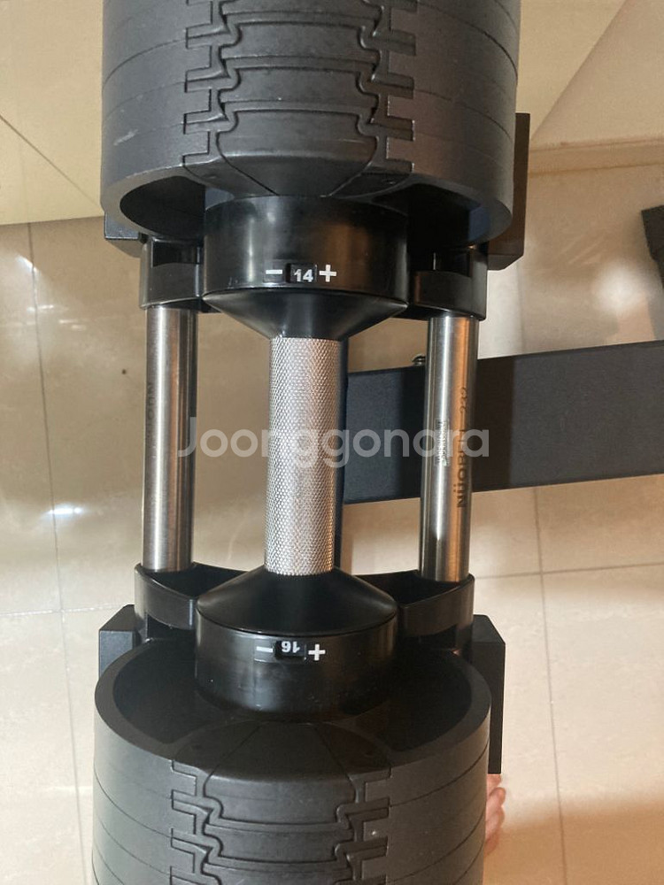 누오덤벨 무게조절 덤벨 32kg 신형이에요.(중량조절)--2