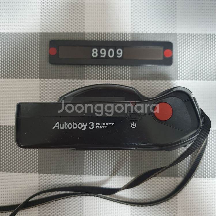 캐논 오토보이 3 데이터백 필름카메라--1