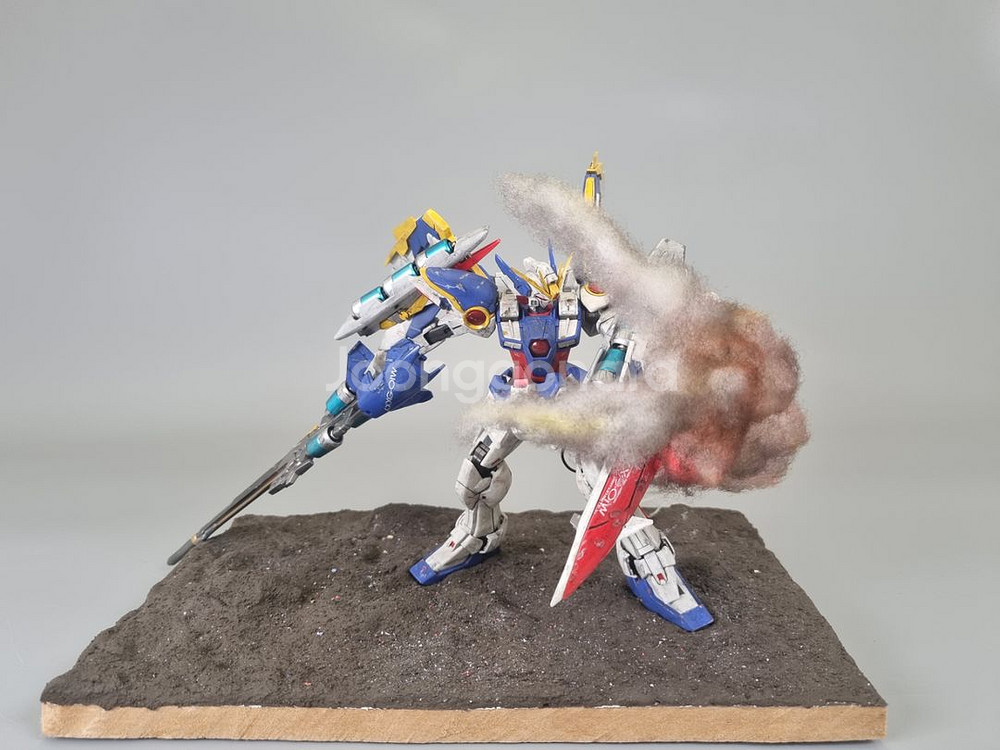 MG 윙건담 ew 디오라마 팔아요--1