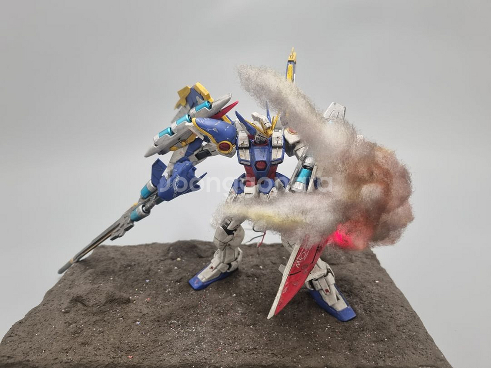 MG 윙건담 ew 디오라마 팔아요--4