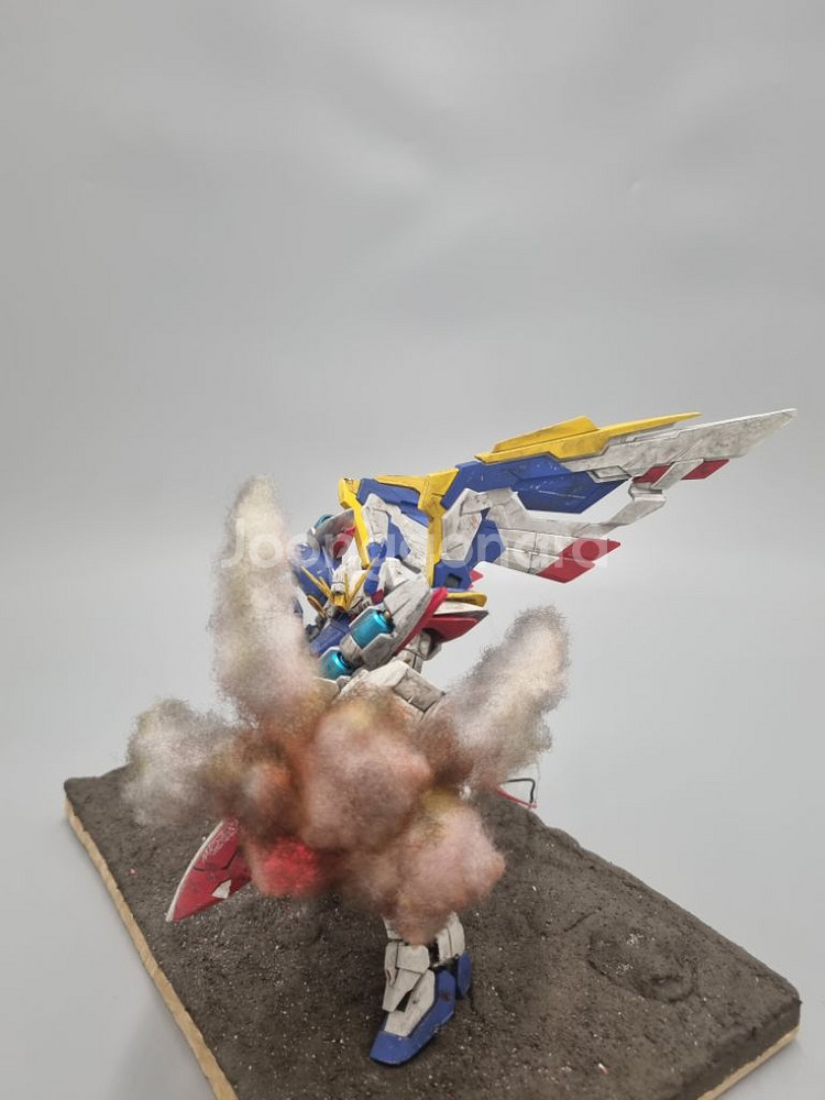 MG 윙건담 ew 디오라마 팔아요--3