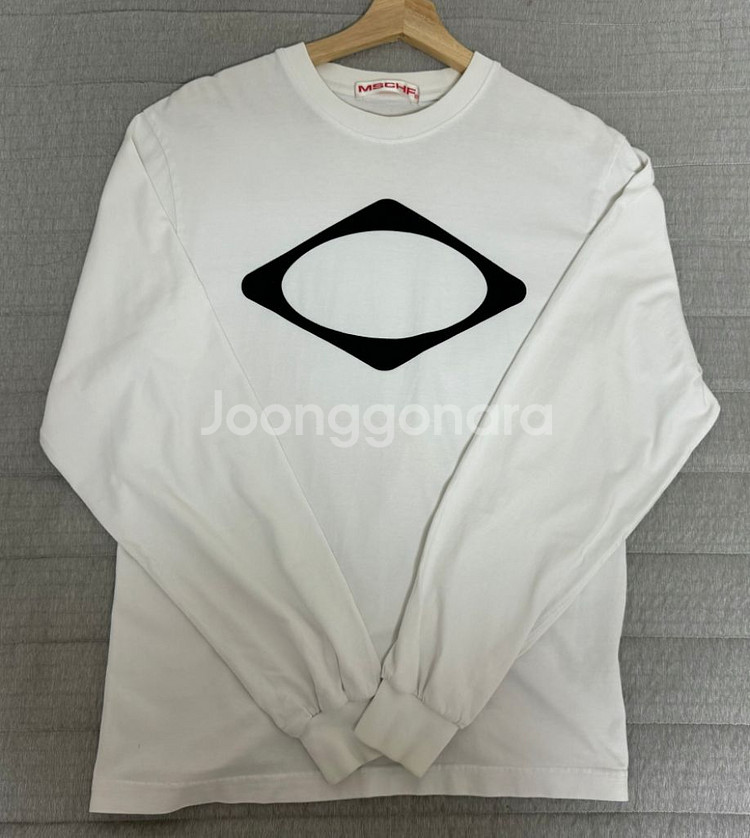 미스치프 롬버스 롱슬리브 화이트 M--1