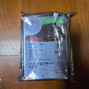 씨게이트 아이언울프 16TB 서버용(NAS포함)