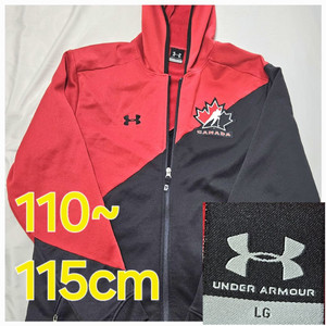 TEAM CANADA 언더아머 아이스하키 맨투맨 후디