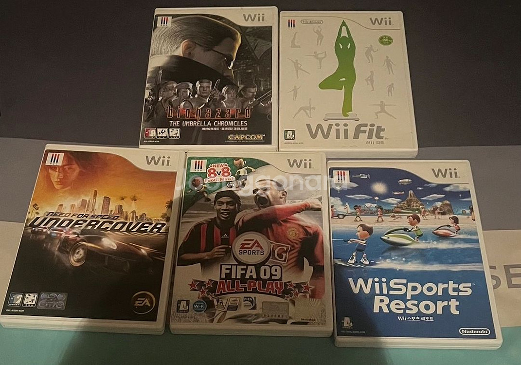 닌텐도 위 wii 판매 피파, 바이오힐자드, 언더커버--0
