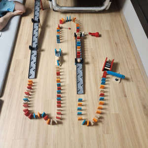 하페 로봇팩토리 원목도미노세트