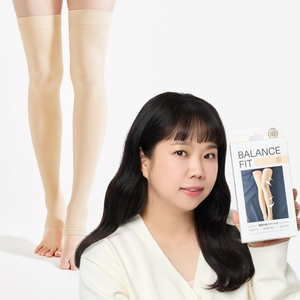 발란스핏 허벅지 확장형 압박 스타킹 S사이즈