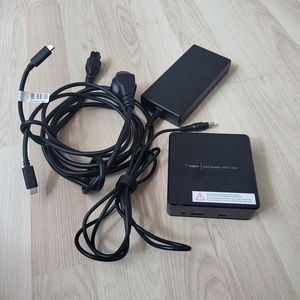 벨킨 듀얼 디스플레이 도킹스테이션 INC002