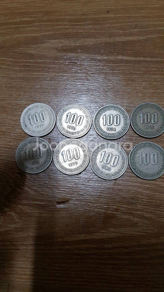 100원동전 팜니다--0