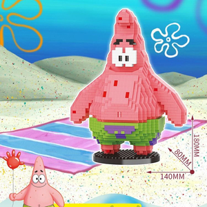 무료배송)(새거,니켈로디언 뚱이 레고블록