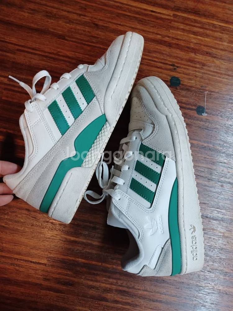아디다스 포럼 로우 cl 그린 260--0