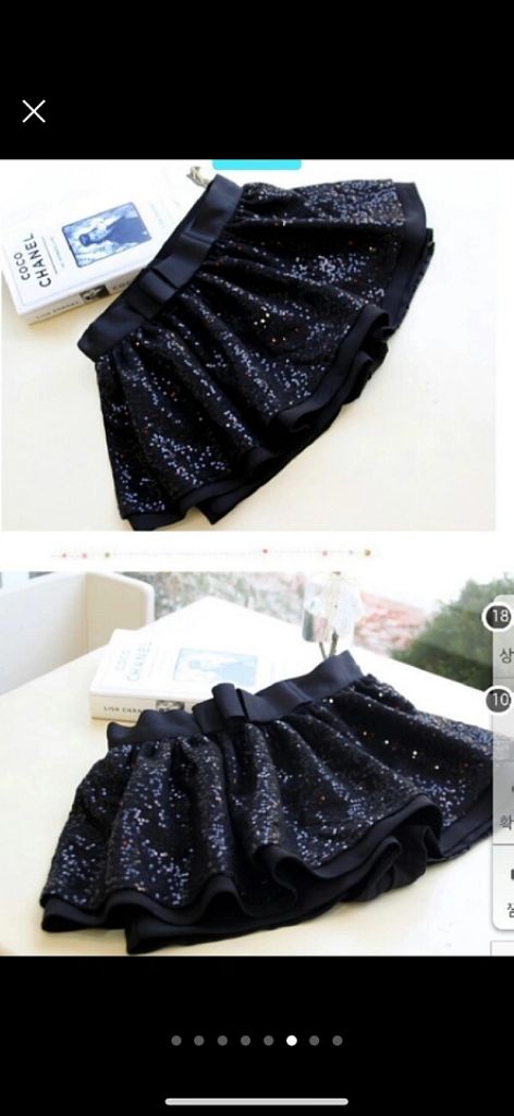 고급수입 블라우스+치마바지 set--5
