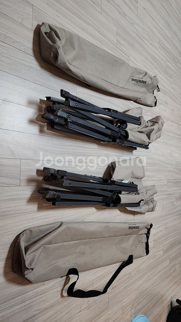 우드쉘프 4단 + 캠핑 의자--5